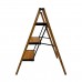 ESCALERA ELEGANCE TIJERA ALUMINIO 3E COLOR MADERA ----- MOD. 217106 ESCALERA ELEGANCE TIJERA ALUMINIO 3E COLOR MADERA ----- MOD. 217106