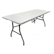 MESA RECTANGULAR PLEGABLE TIPO POTAFOLIO 6 FT-180 CM-----703329