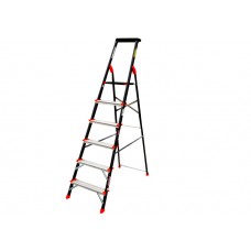 ESCALERA DE TIJERA DE ACERO 5 ESCALONES----------Mod. 706642