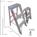 ESCALERA TIJERA TAPA DE ALUMINIO 2 PELDAÑOS TIPO III--------Mod. 706787