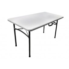 MESA RECTANGULAR CON PATAS PLEGABLES 4 FT-122 CM-----711729